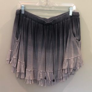 flowy free people skirt